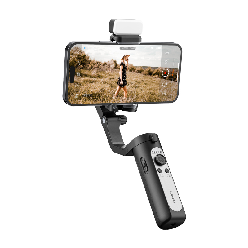 hohem iSteadyXE Kit 3-Axis Foldable Smartphone Gimbal With Magnetic Led Fill Light
